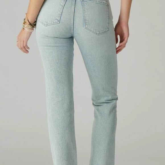 Lucky Brand Light Blue Straight Leg Jeans - Picture 2 of 9